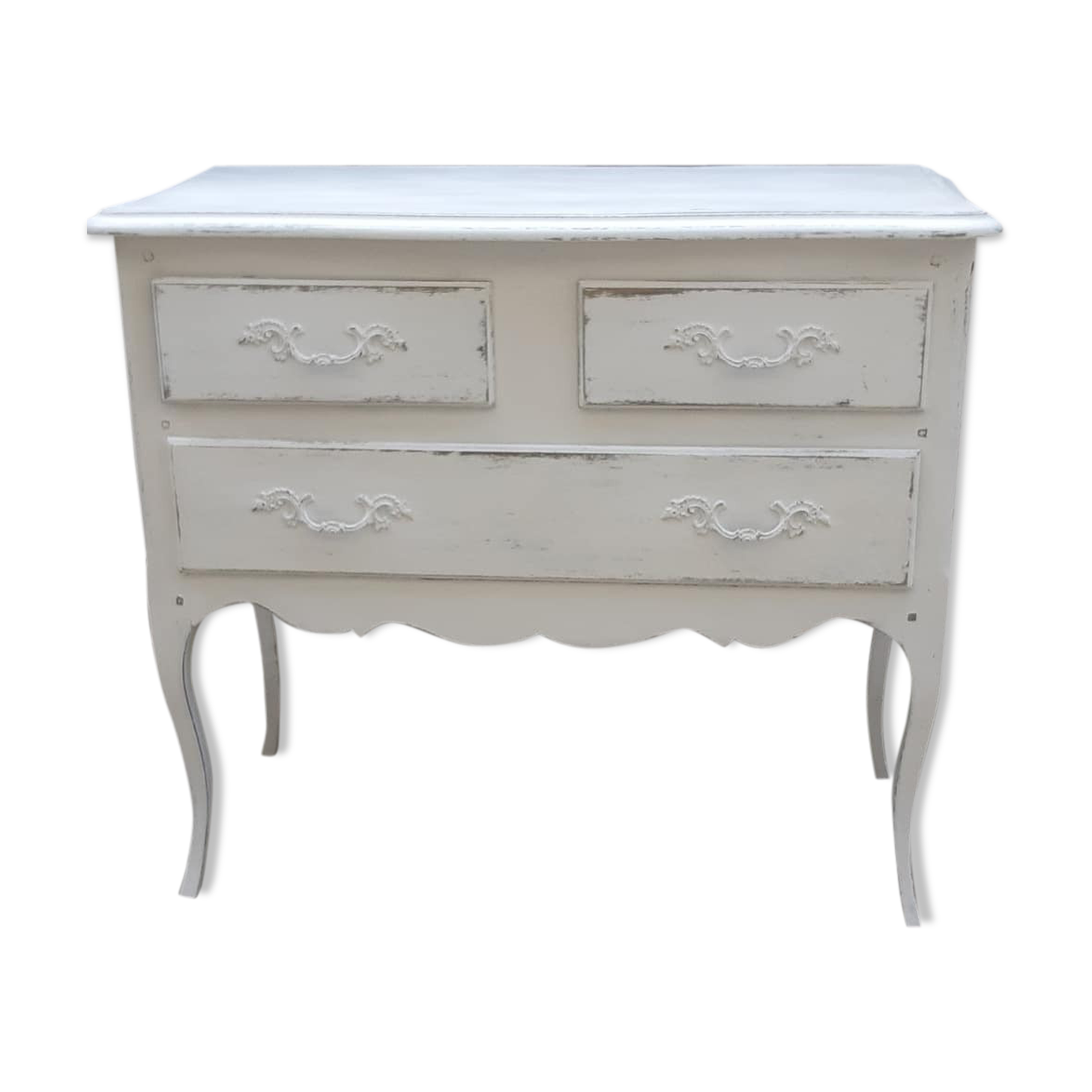 Skated chest of drawers 3 drawers