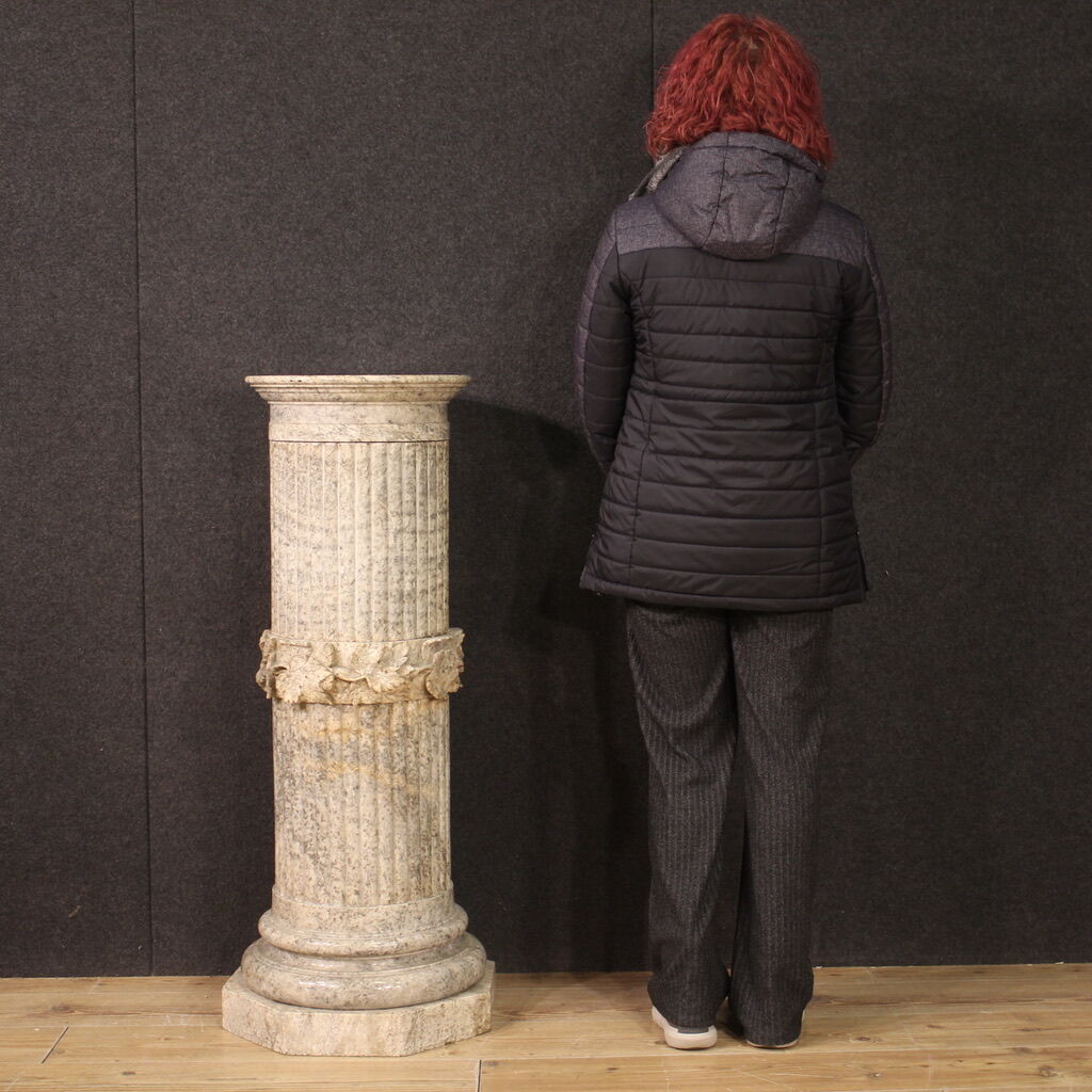 Alabaster column from the 1930s