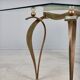 Bronze dining table, late 20th century.