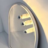 Carrara & Matta White Bulb Mirrors, 1970