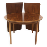 Dining table in walnut, Sweden, 1960