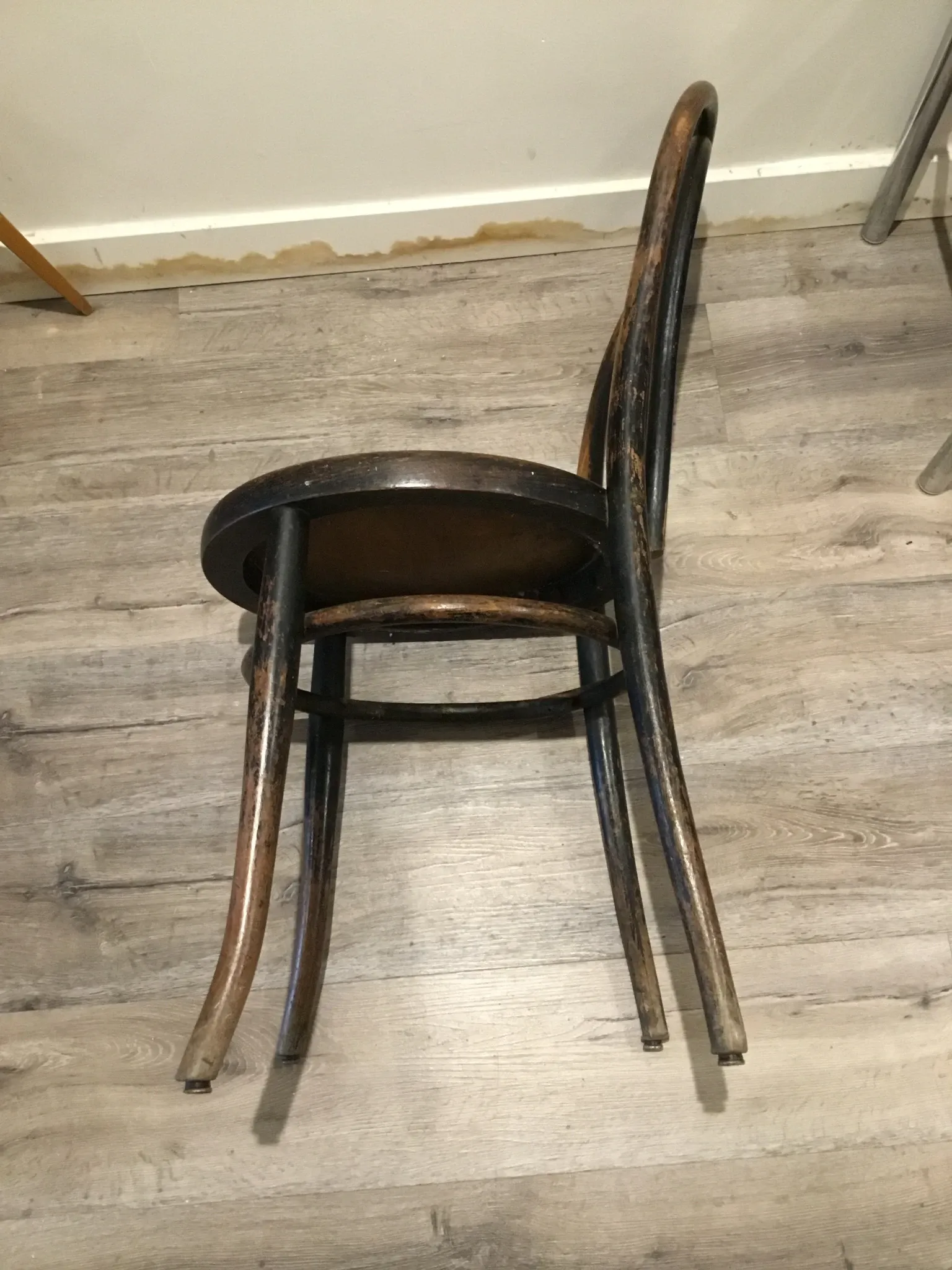 Bentwood bistro chair in Thonet style