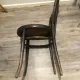 Bentwood bistro chair in Thonet style