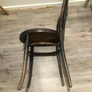 Bentwood bistro chair in Thonet style