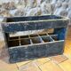 Antique wooden bottle holder 1950