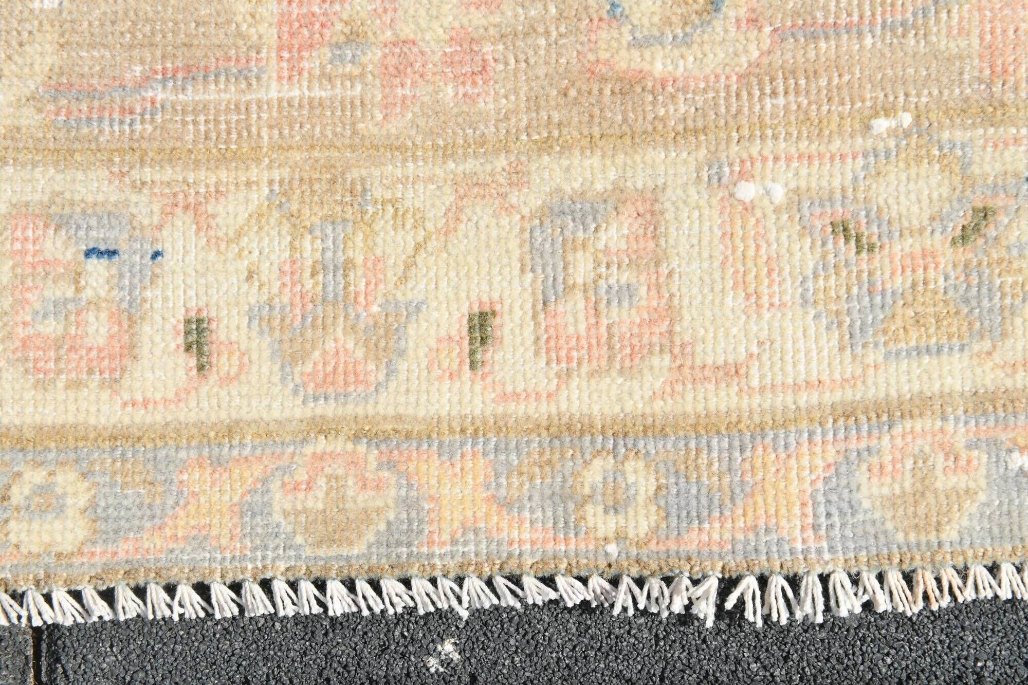 Shades Of Pink Large Vintage Persian Carpet, Hand Knotted Rug, 282x426 Cm