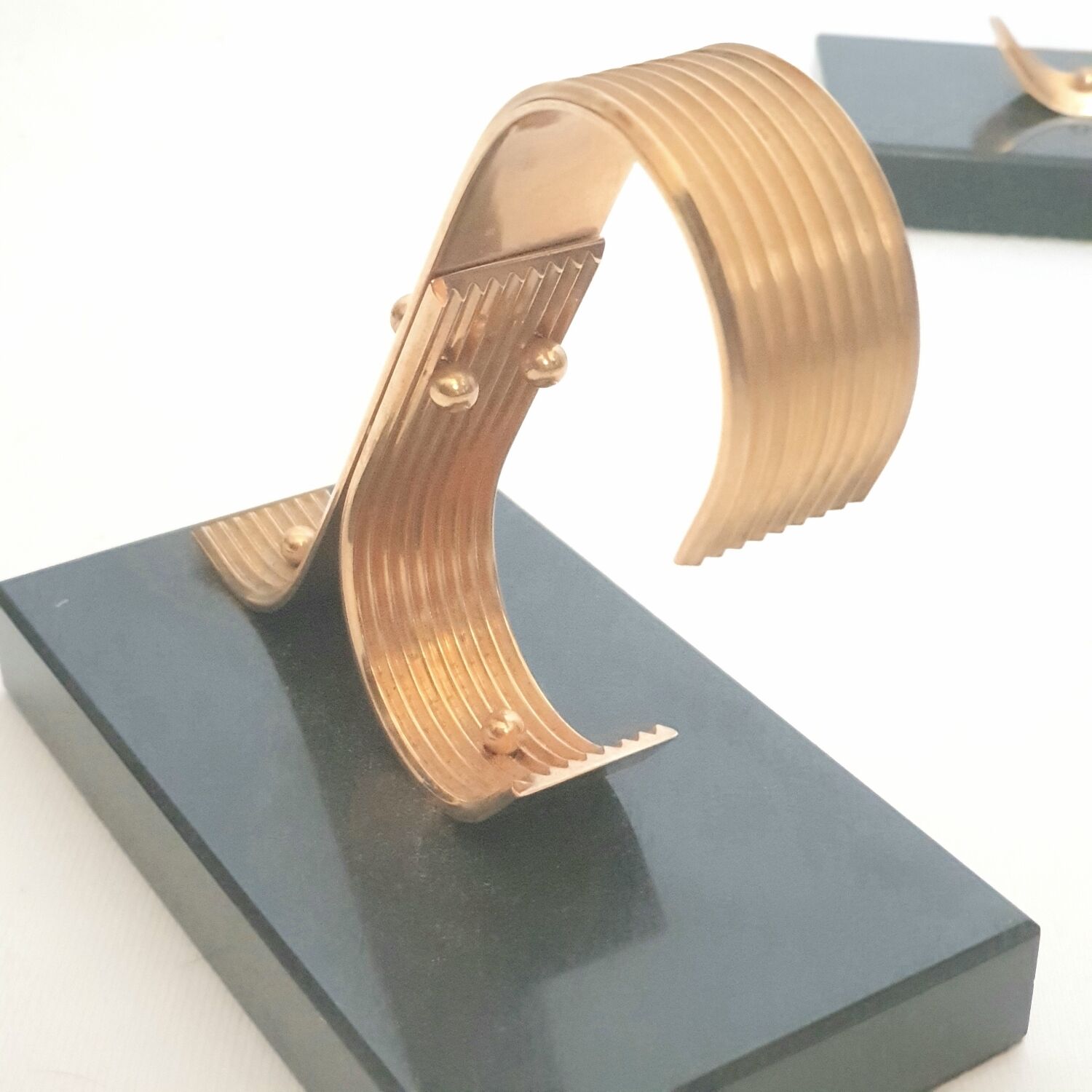 Pair of glasses - gold starry book 1950s 20th century