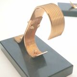 Pair of glasses - gold starry book 1950s 20th century