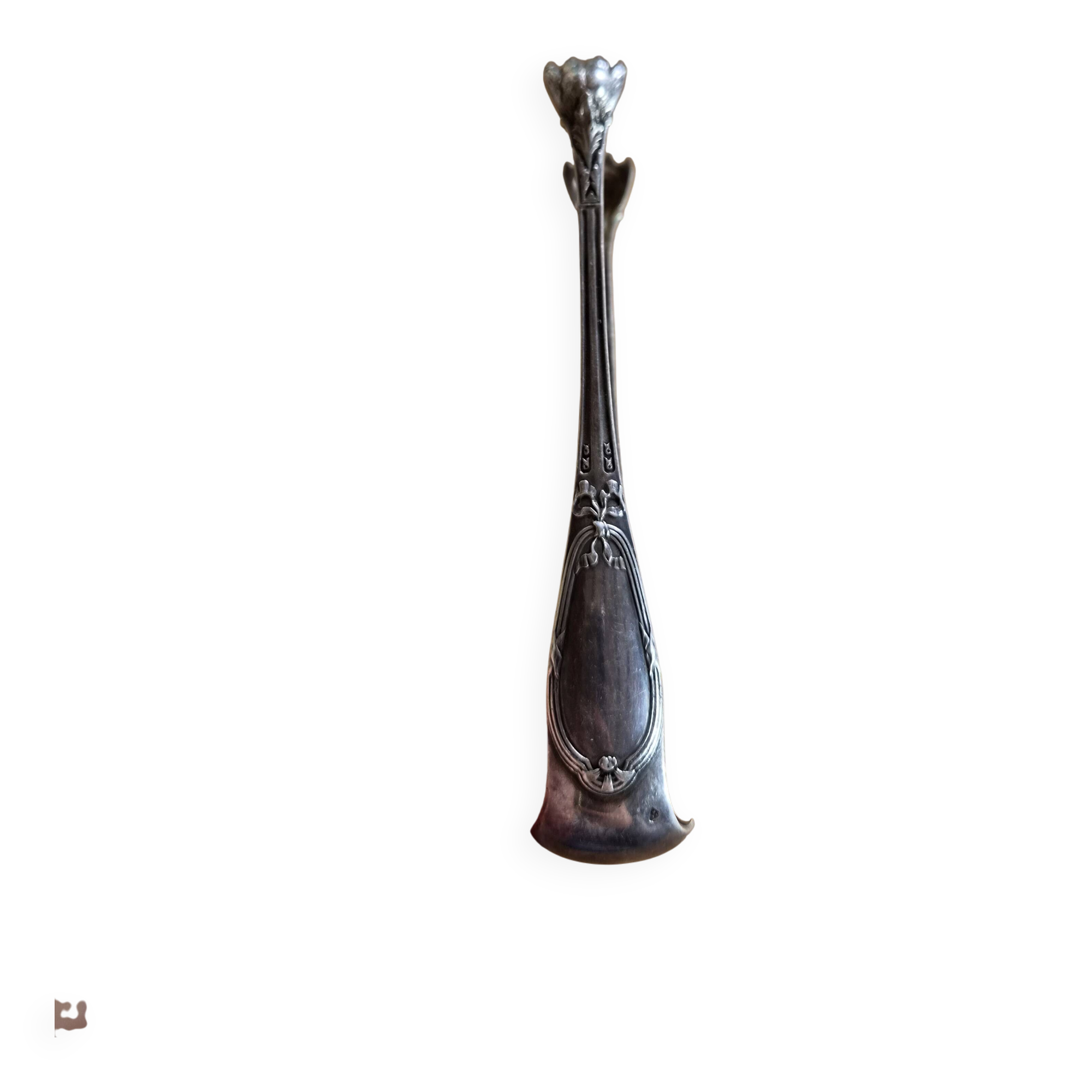 Sugar tongs from the Christofle Art Nouveau house.