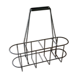 Old metal bottle holder