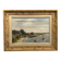 Oil on canvas Kervoyal beach Damgan, Morbihan - H. Delille