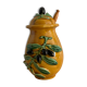 Vallauris ceramic dabbling olive pot
