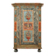 Folk art painted bridal wardrobe