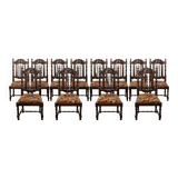 Set of 12 chairs - complete dining room available.