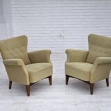 1960s, Danish armchair by Fritz Hansen, series 8000/8020, original.