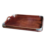 Mahogany serving tray