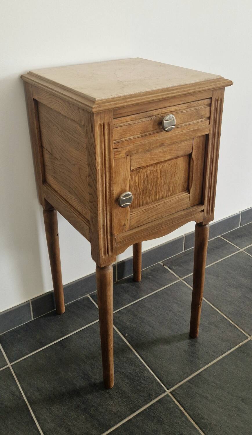 Table chevet - Style Louis XVI - Chêne massif