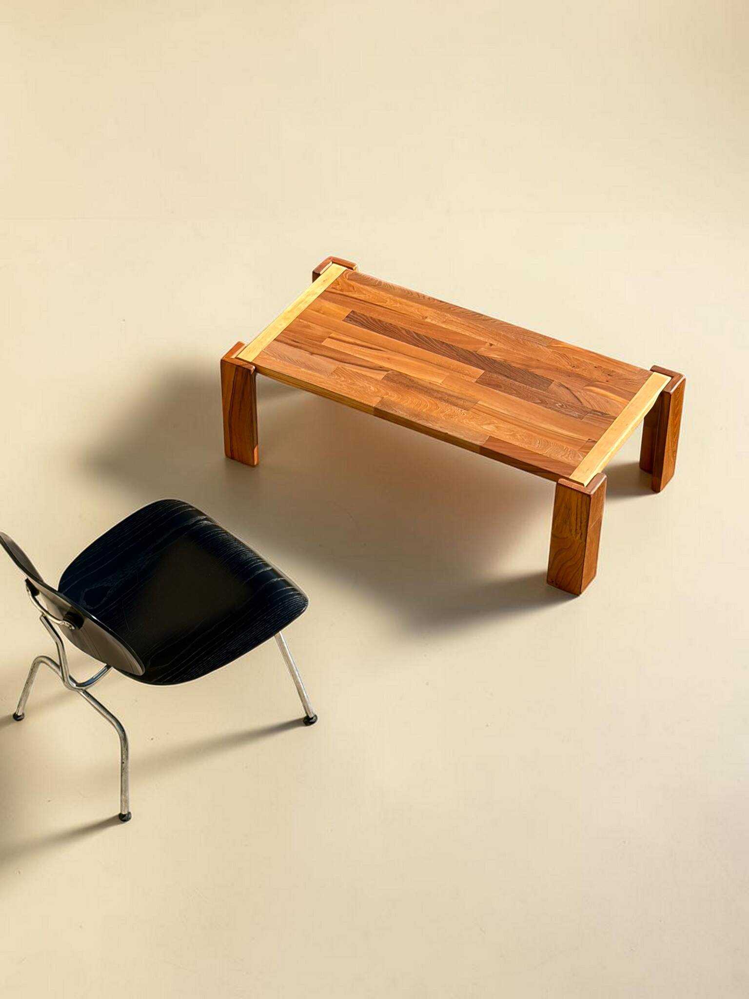 Coffee table in elm