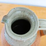 Stoneware and ceramic pitcher signed Roger Boureau