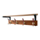 Scandinavian coat rack wardrobe in teak from the 1960s.