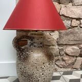 Table lamp XXL H75cm ceramic Fat Lava
