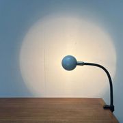 Cobra Snake clamp table lamp from the space age, 1970s