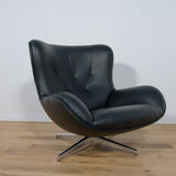 Armchair ML 214 with Ottoman by Illum Wikkelsø for Mikael Laursen 1960s