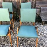 Set of 6 Maurice Pré chairs