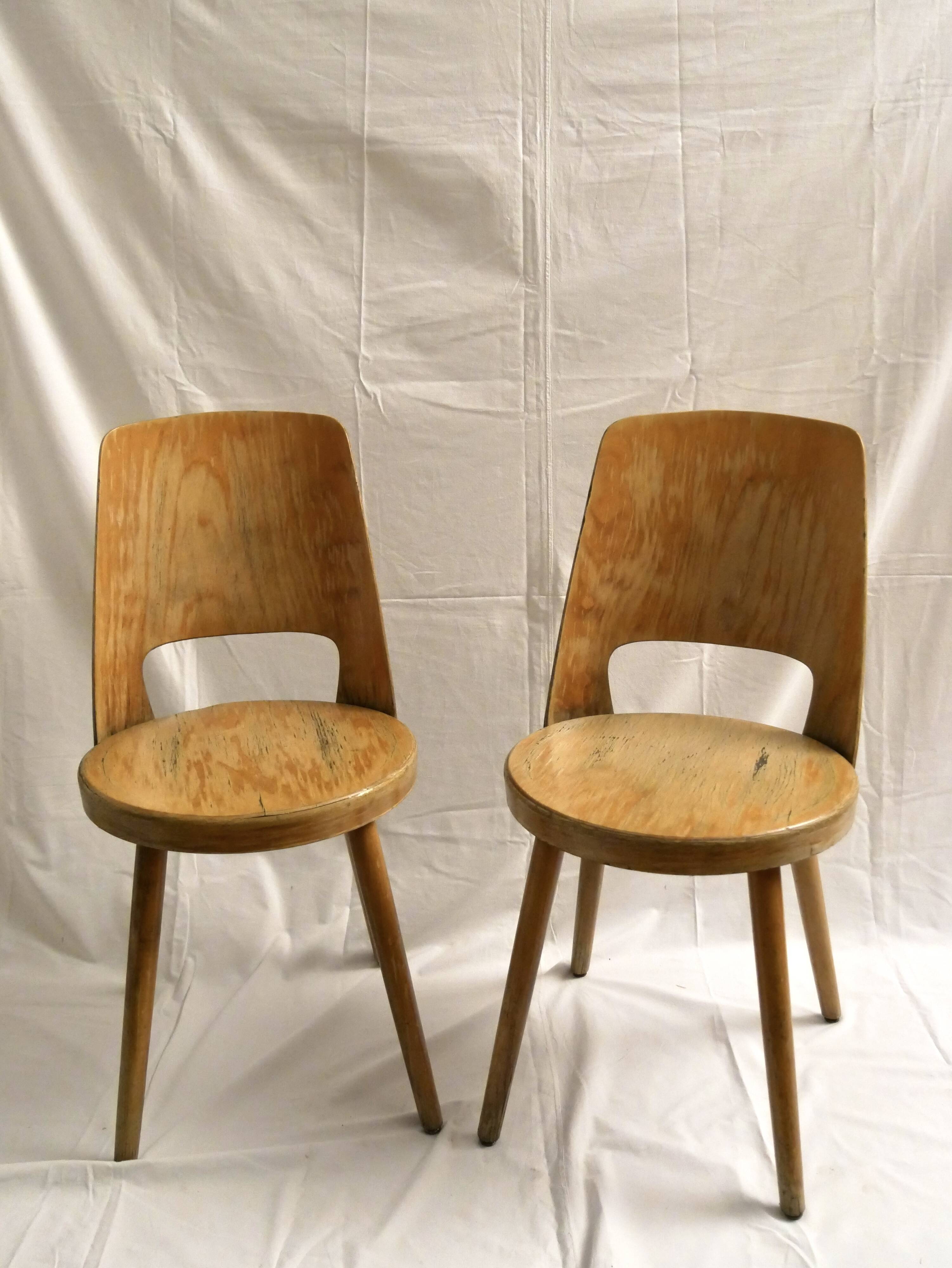 Paire de chaises Mondor Baumann