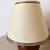 Pair of bedside lamps foot ball