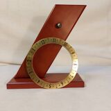 Artempo designer table clock by suko - 80s