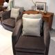 Fauteuils en velours violet par Arketipo