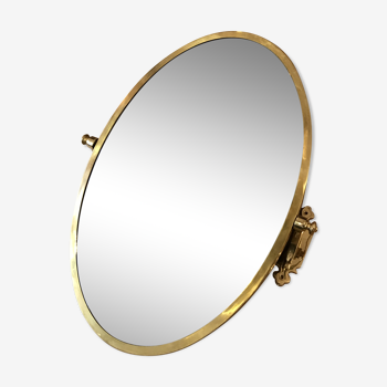 Brass mirror, 53x41cm