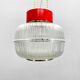 1960's Glass & Metal Pendant, Czechoslovakia