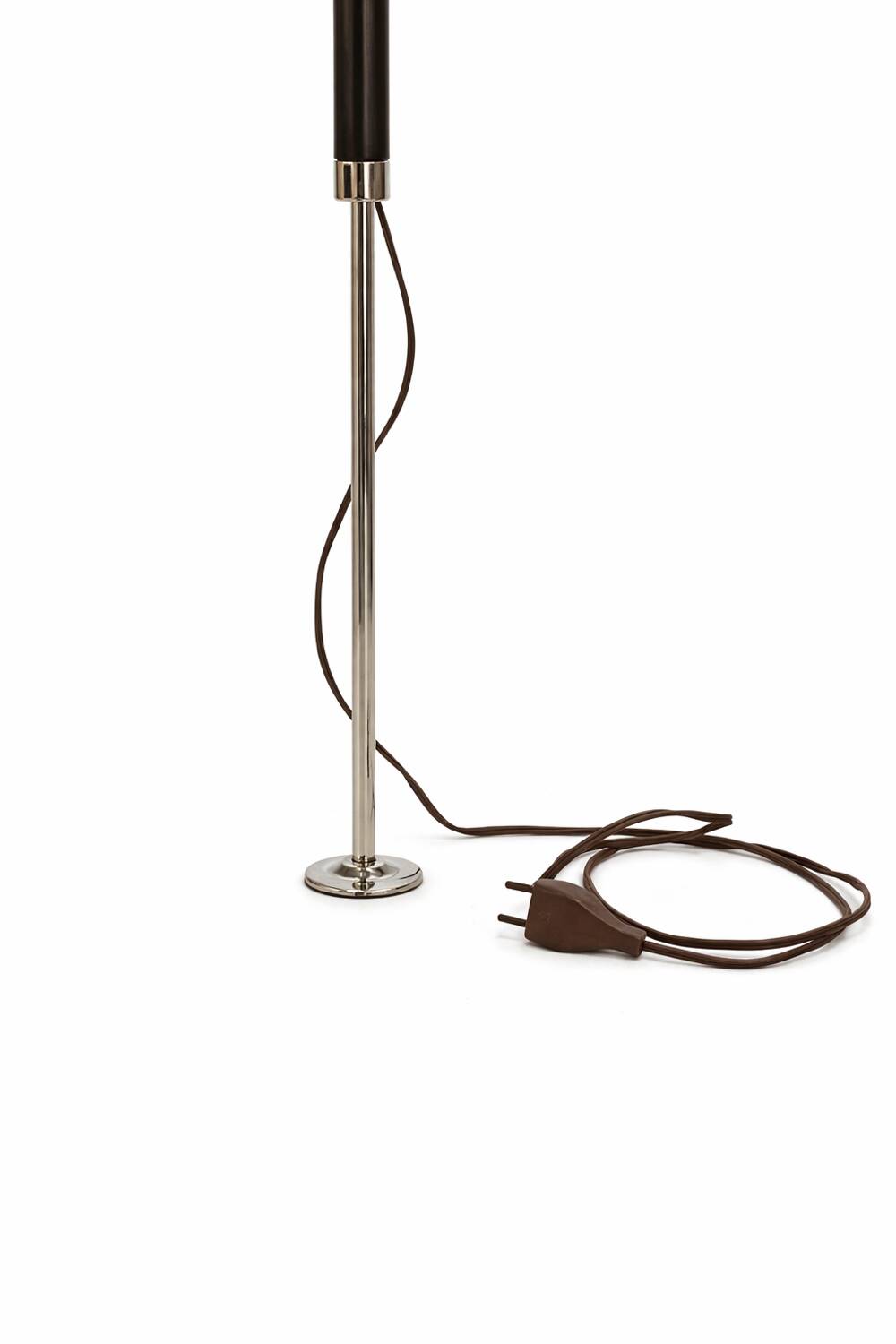 Rare double voltage lamp, cork spheres, Germany 60s