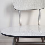 Set of 2 formica chairs