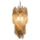 First Edition Murano Glass Poliedri Chandelier attributed to Carlo Scarpa for Venini, 1960s