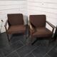 Pair of Scandinavian armchairs from the 1960s.