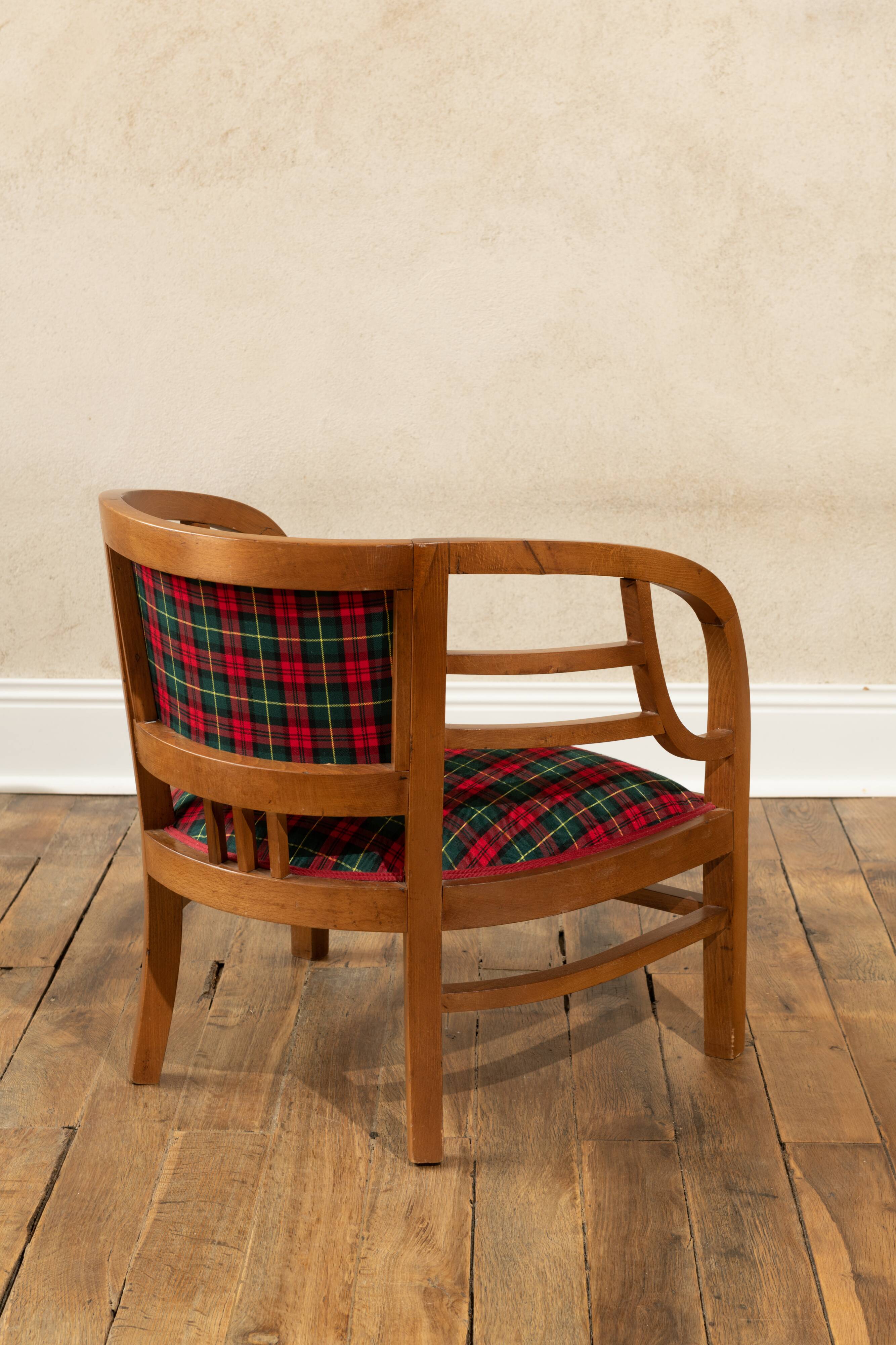 Low armchair circa 1910