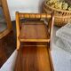 Art Deco wooden compartmented servant