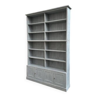 Patinated workshop shelf