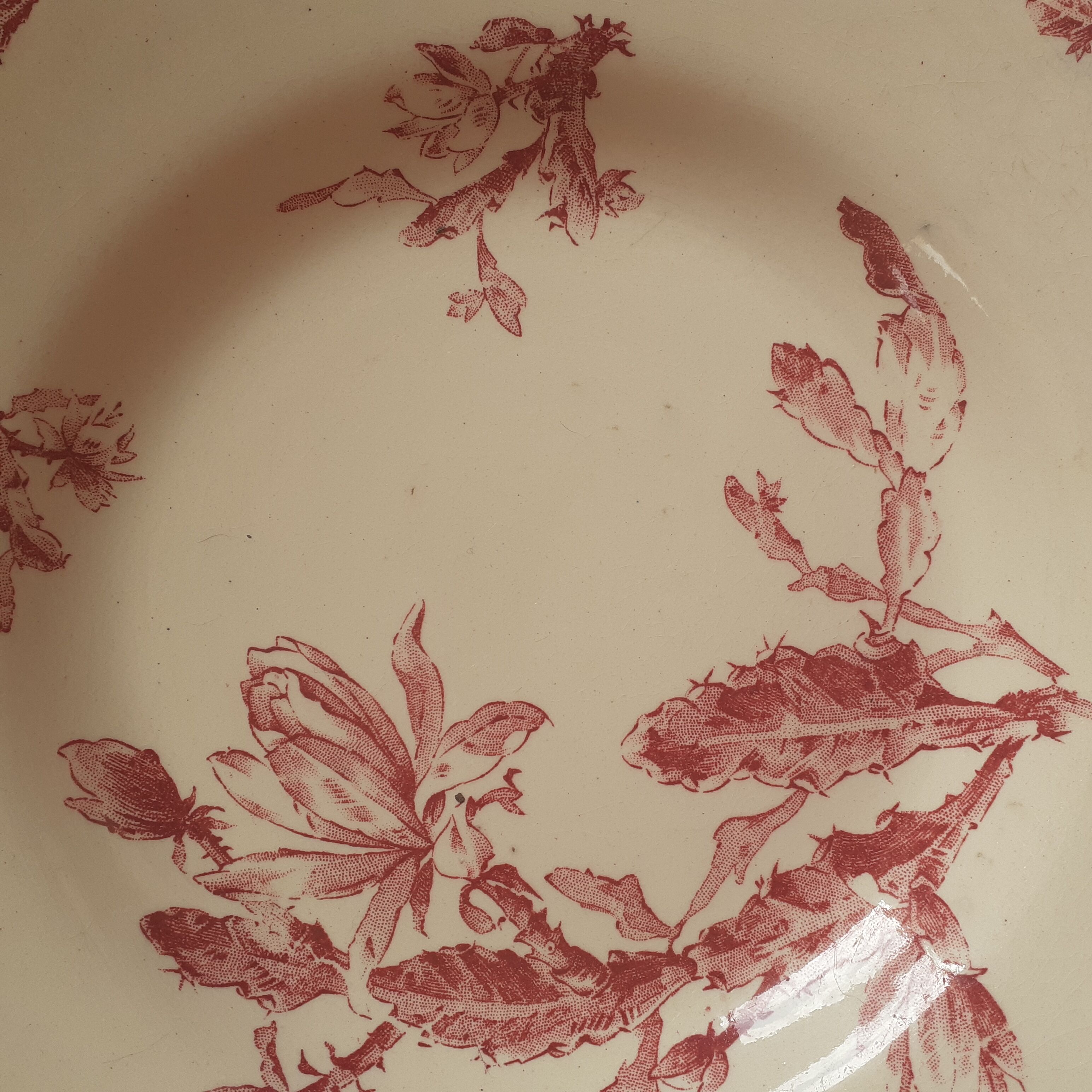 Set of 11 Gien plates