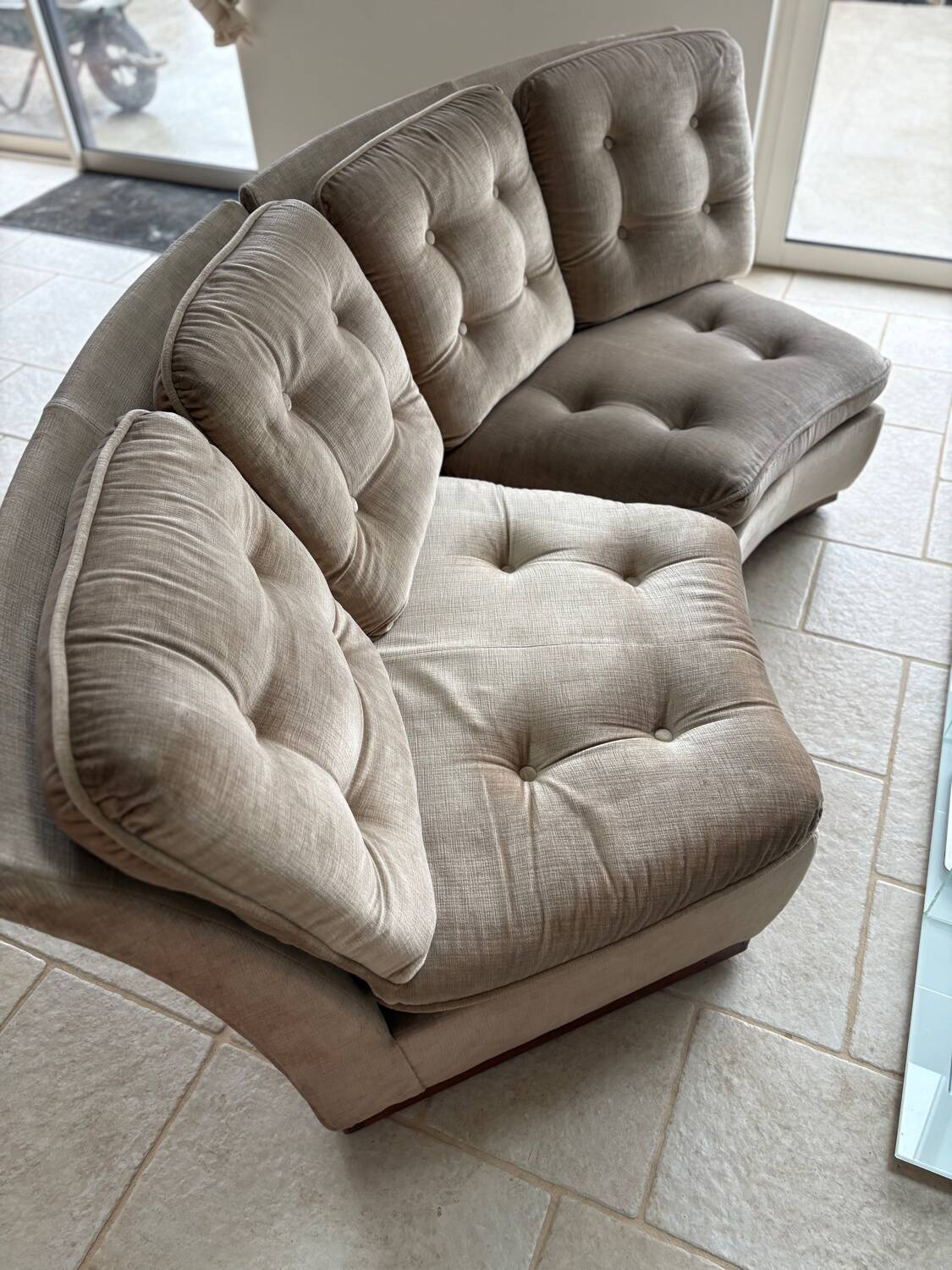 Modular armchair Roche Bobois 1970