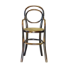 High baby chair, Thonet 1890, bistro, canned