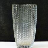Mid Century Signed Glass Vase Kurt Wokan for Ingrid    - 18,5 cm tall