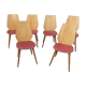 6 vintage Baumann chairs by Max Bill 50s