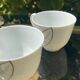 Porcelain coffee service by Charles Ahrenfeldt from Limoges France