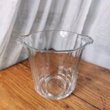 Glass champagne bucket