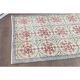 1970s Turkish Oushak Handmade Wool Cotton Beige Area Rug 101x191