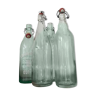 Set of 4 vintage bottles